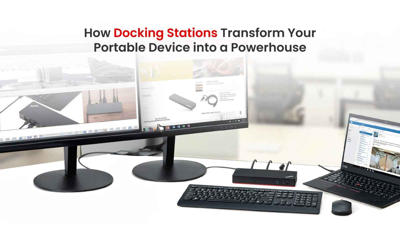 Docking Stations for Portable Devices