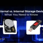 Comparison between external and internal storage devices, highlighting key differences and essential information