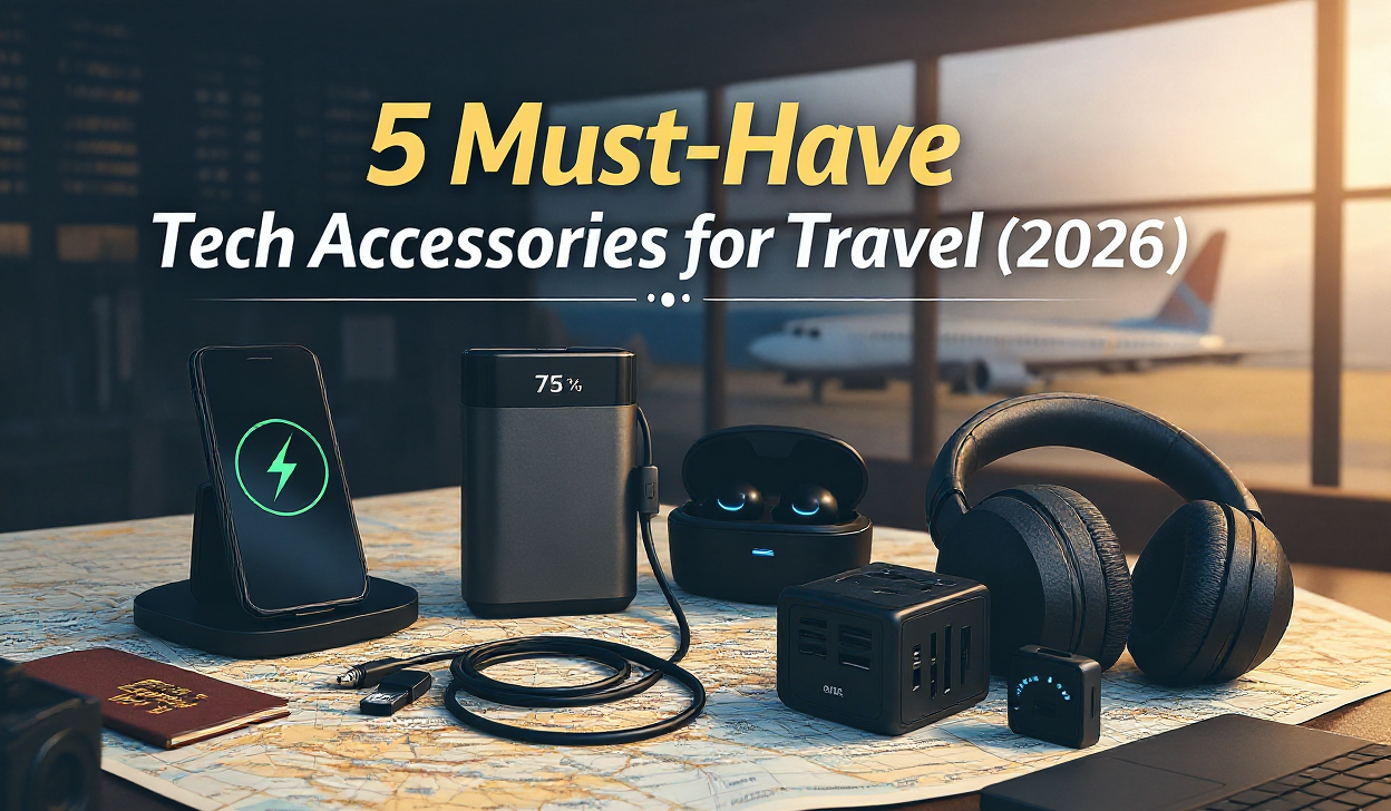 5 Must-Have Tech Accessories for Travel (2026)