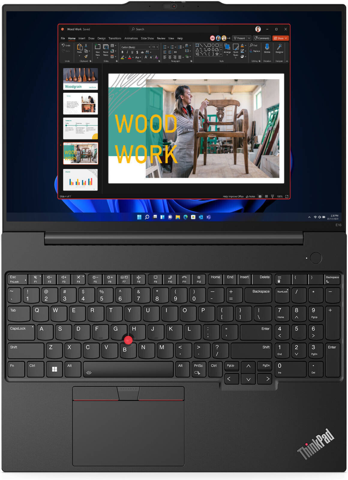 Lenovo ThinkPad E16 Gen 2 Business Laptop - 21MAS0BR00