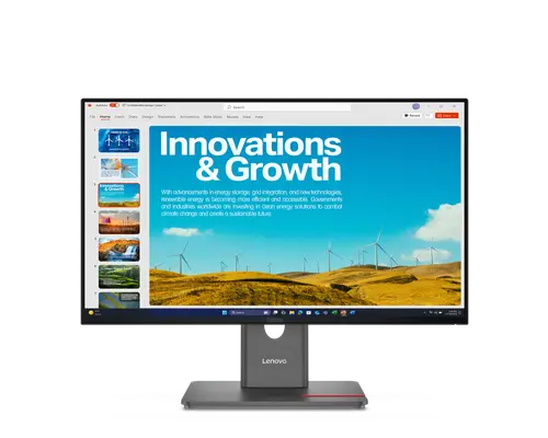 Lenovo ThinkVision P24QD-40 23.8" QHD Monitor (USB-C Docking) - 64B1GAT1UK