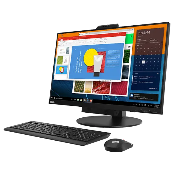 Lenovo ThinkCentre TIO27 27" QHD Monitor with integrated IR webcam - 11JHRAT1UK