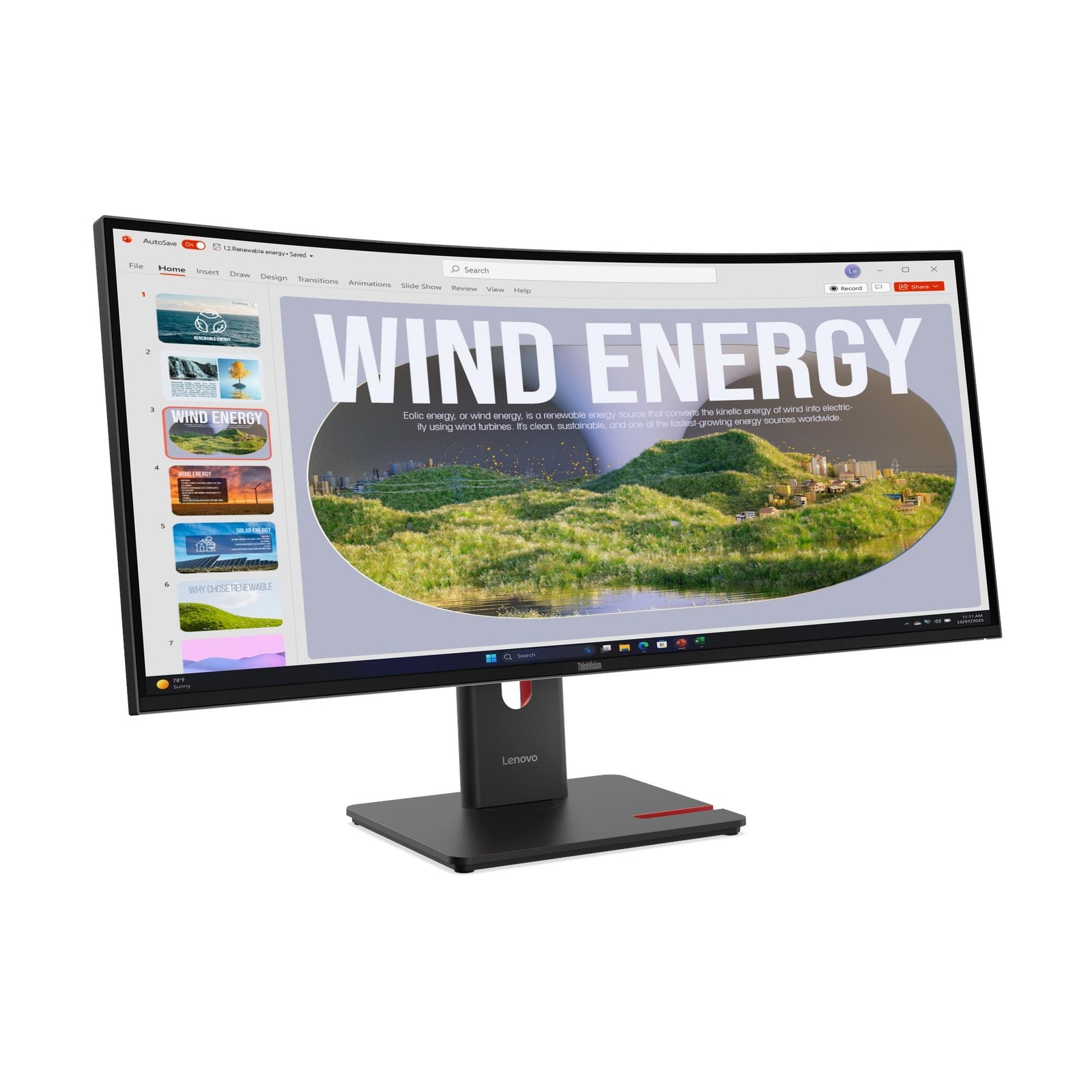 Lenovoi ThinkVision T34WD-40 - 64AEGAT1UK