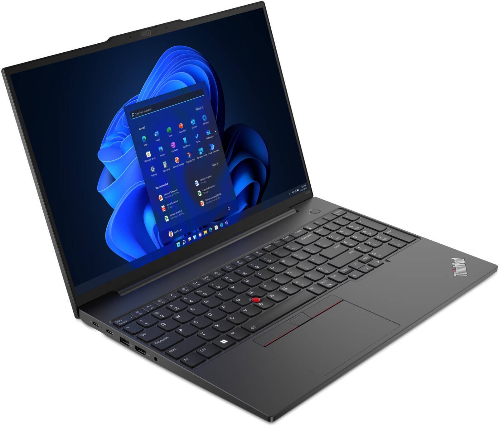 Lenovo ThinkPad E14 G6 21M7S11Y00 Laptop 14.0" WUXGA Display, Intel Core Ultra 7-155H (14th Gen, 16 Cores, up to 5.0 GHz), 16GB RAM, 512GB SSD, Integrated Graphics, DOS, Black