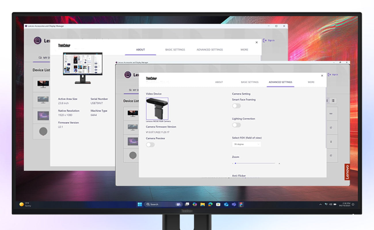 Lenovo ThinkVision T32UD-40 31.5